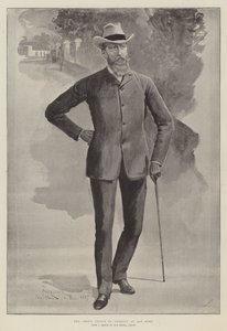 O príncipe herdeiro da Alemanha em San Remo